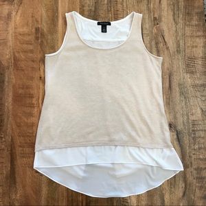 White House | Black Market - Open-back Sweater Tan